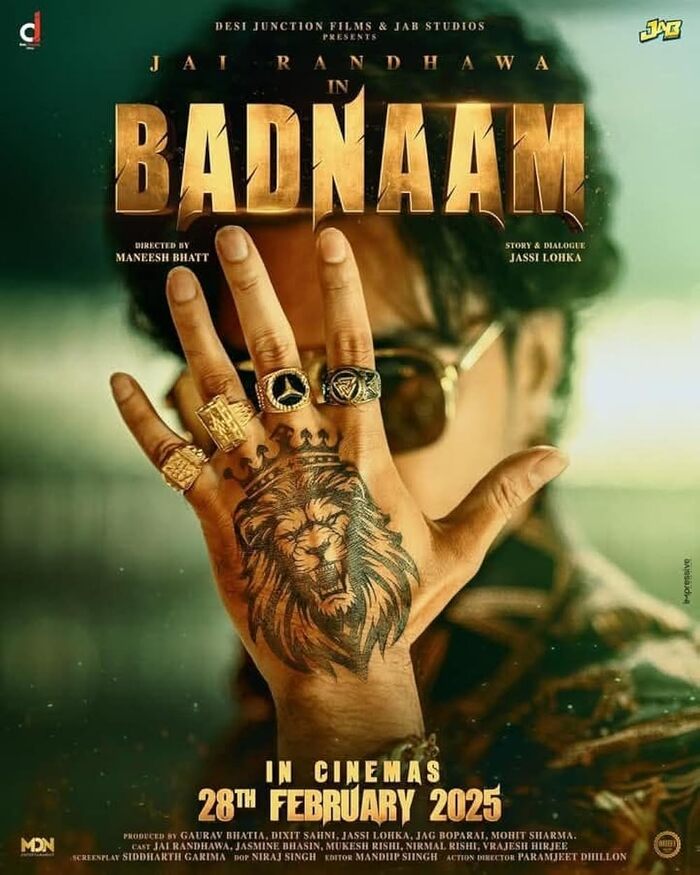 Badnaam 2025 Punjabi Movie